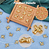 SOFPLATE 80Pcs Alloy Beads TIBEB-SP0001-14G-6