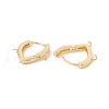 Brass Hoop Earring Findings KK-G415-09G-2