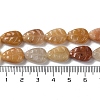 Natural Topaz Jade Beads Strands G-M418-A01-01-5