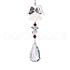 Faceted Teardrop Glass Suncatchers PW-WGFB1DA-03-1