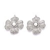 304 Stainless Steel Pendants STAS-N109-165P-1
