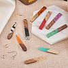 DIY Rectangle & Teardrop Dangle Earrings Making Kit DIY-TA0008-94-17