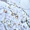 SUNNYCLUE DIY Geometry Theme Earring Making Kits DIY-SC0013-31-5
