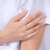 Simple Style 925 Sterling Silver Finger Rings FS-WG80334-04-2