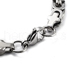 304 Stainless Steel Byzantine Chain Bracelet BJEW-Z023-18P-3