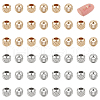Unicraftale 100Pcs 2 Style Stainless Steel Beads STAS-UN0056-01-1