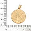 Ion Plating(IP) 304 Stainless Steel Pendants STAS-A053-24B-G-3