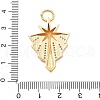 Brass Micro Pave Cubic Zirconia Pendants X-KK-L209-095G-3