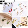 Unicraftale 304 Stainless Steel Leverback Earring Findings STAS-UN0009-77-5