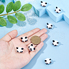 FIBLOOM 8Pcs Handmade Lampwork Beads LAMP-FI0001-07-3