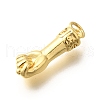 Brass Pendants KK-Q043-23G-2