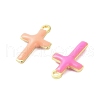 304 Stainless Steel Enamel Charms STAS-K303-01B-G-2