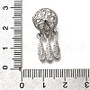 Brass European Beads KK-M318-02P-3