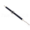 PU Leather Cord Bracelet Making AJEW-TAC0034-02B-2