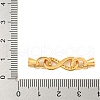 925 Sterling Silver Micro Pave Clear Cubic Zirconia Fold Over Clasps STER-U001-23G-3