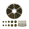 Brass Spacer Beads KK-PH0036-61AB-6