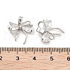 Brass Micro Pave Cubic Zirconia Pendants KK-P271-05P-C-3