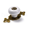 Round-shaped Porcelain Cabinet Door Knobs FIND-Z004-18C-2