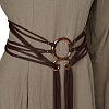 Vintage Faux Suede Cord Multi-layered Long Tassel Belly Chain Belts FS-WG0892A-02-2