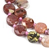 Natural Plum Blossom Jasper Beads Strands G-C116-A16-01-3