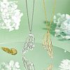 Unicraftale 8Pcs 2 Colors Stainless Steel Pendants STAS-UN0034-95-3