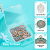 20Pcs 10 Styles Alloy Enamel Chandelier Component Links FIND-TA0002-33-5