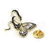 Snake & Flower & Butterfly Enamel Pins JEWB-P030-D04-3