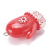 Resin Pendants RESI-M021-09-3
