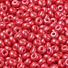Baking Paint Luster Glass Seed Beads SEED-B001-04A-04-3