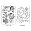 Globleland 1Pc Western Theme Carbon Steel Cutting Dies Stencils DIY-GL0004-66-6