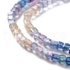Natural Fluorite Beads Strands G-K312-06A-3