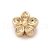 Brass Flower Beads KK-A244-08G-1