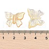NaNatural Yellow Shell Carved Pendants SSHEL-I026-05-3