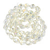 Electroplate Glass Beads Strands EGLA-N008-016-A02-2