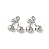 304 Stainless Steel Charms STAS-Z133-01P-1