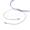 Mixed Natural Gemstone & Glass Seed Beaded Bracelets BJEW-JB08950-6