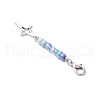 6Pcs Star Moon Sun Zinc Alloy Pendant Decorations HJEW-JM03159-03-5
