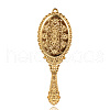 Mirror Alloy Glass Big Pendants PALLOY-I111-38KG-2