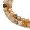Natural Agate Beads Strands G-U026-A07-6mm-4