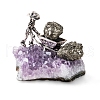 Natural Amethyst Cluster Ornaments PW-WG37425-05-1