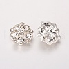 Alloy Rhinestone Cabochons RGLA-WH0004-31-1