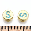 Alloy Enamel Beads ENAM-S122-029S-A-RS-3