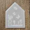Easter Theme House with Butterfly & Rabbit Pattern DIY Silicone Table Lamp Molds SIMO-G008-01B-4