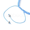 3Pcs 3 Style Turtle & Sea Horse Alloy Charm Bracelets Set BJEW-JB09523-4