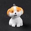 Opaque Resin Pendants RESI-E032-01P-04-2