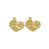 Ion Plating(IP) 304 Stainless Steel Charms STAS-J042-28G-1