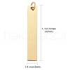 201 Stainless Steel Pendants STAS-S105-T605D-2-3