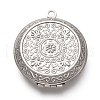 316 Stainless Steel Locket Pendants STAS-P268-10P-2