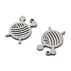 201 Stainless Steel Charms STAS-V001-19-2