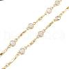 3.28 Feet Handmade Brass Beaded Chains X-CHC-I006-03G-2